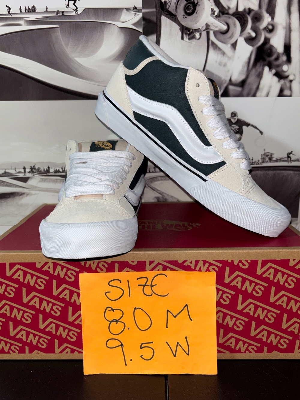 Vans Knu Mid sz 8.0 Men’s 9.5 Woman